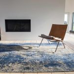 teppich Louis De Poortere LX8629 Mad Men Cracks Abyss Blue interior