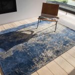 teppich Louis De Poortere LX8629 Mad Men Cracks Abyss Blue interior 2