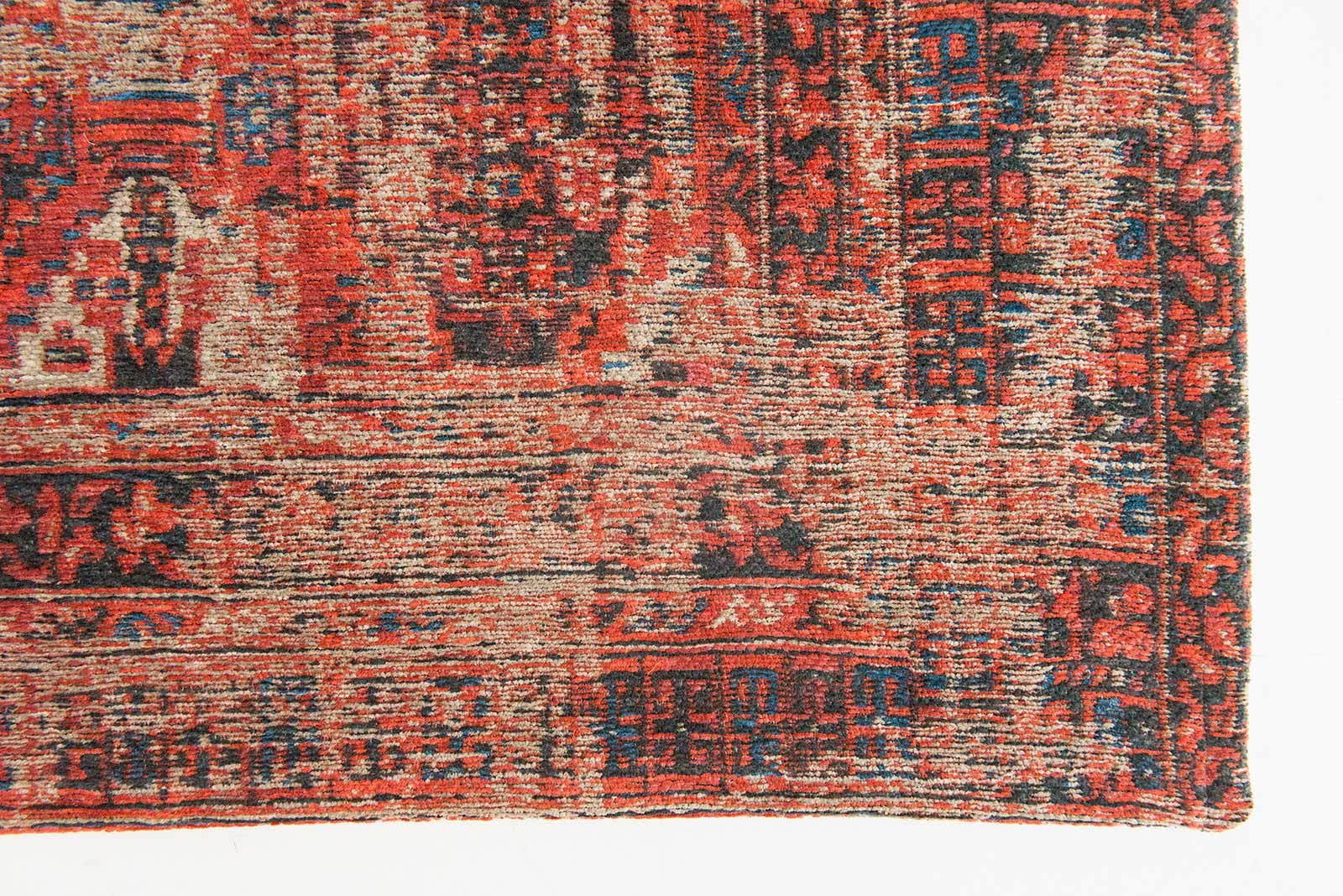 teppich Louis De Poortere LX8719 Antiquarian Antique Hadschlu 782 Red corner