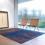 Louis De Poortere teppich LX 9211 Atlantic Venetian Dust Sunset Blue interior