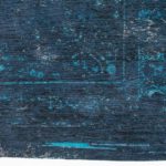 teppich Louis De Poortere LX 8254 Fading World Medaillon Blue Night corner