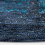 teppich Louis De Poortere LX 8254 Fading World Medaillon Blue Night side
