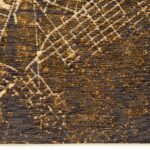 Louis De Poortere teppich Cities New York 9315 Gatsby Gold corner