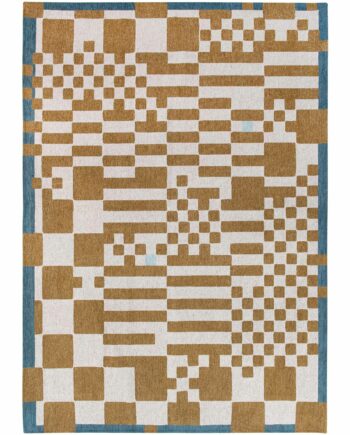 Louis De Poortere teppich Craft Chess 9338 Honey