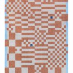Louis De Poortere teppich Craft Chess 9341 Nude