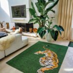 Louis De Poortere teppich Pop 9388 Green On Fire interior 1