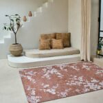 Louis De Poortere teppich Sakura 9371 Copper Pink interior 2