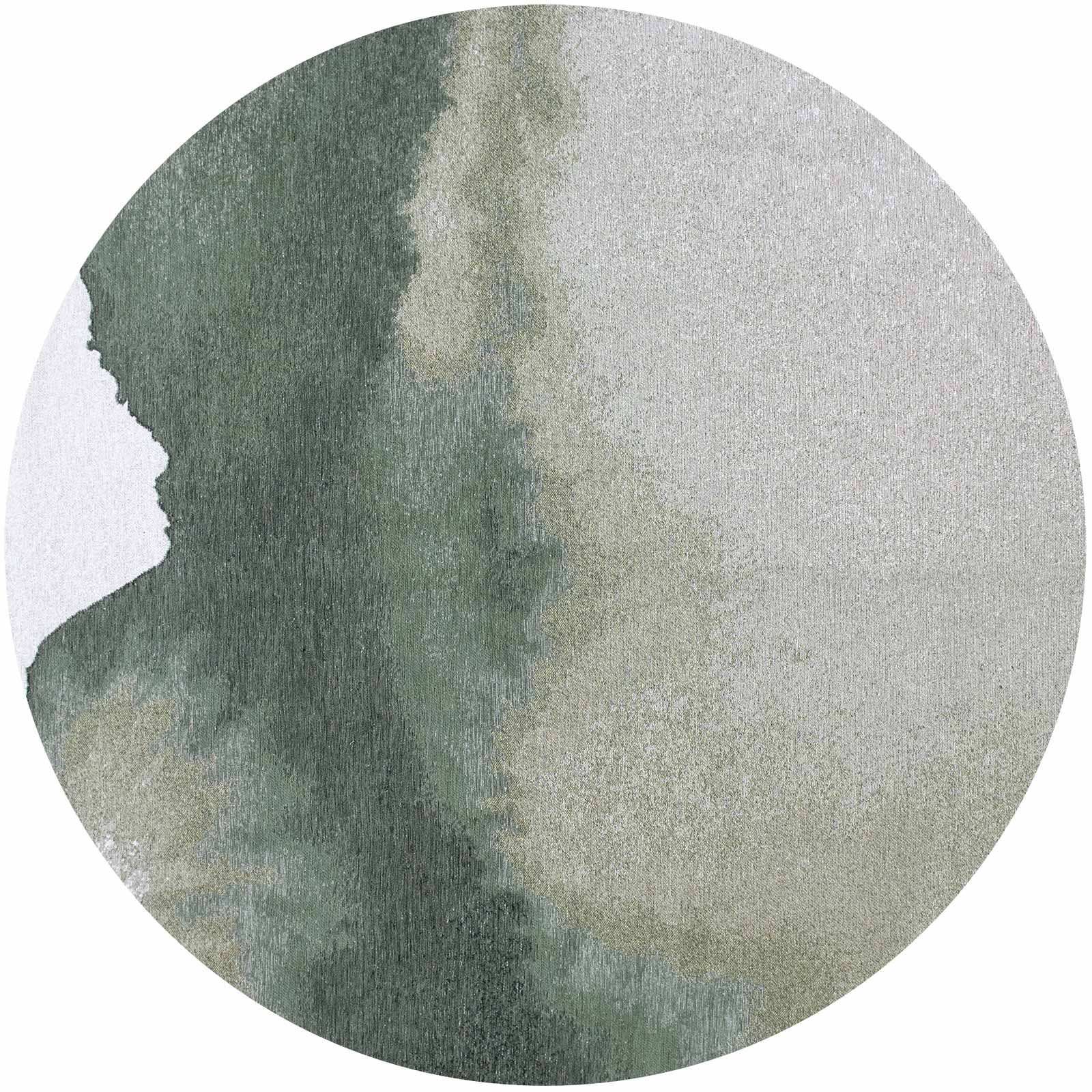 Louis De Poortere Meditation Lagoon 9331 Palm Green round