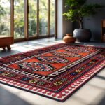 Louis De Poortere teppich Antiquarian Antalia 9844 Antalia Red Mix ambiance
