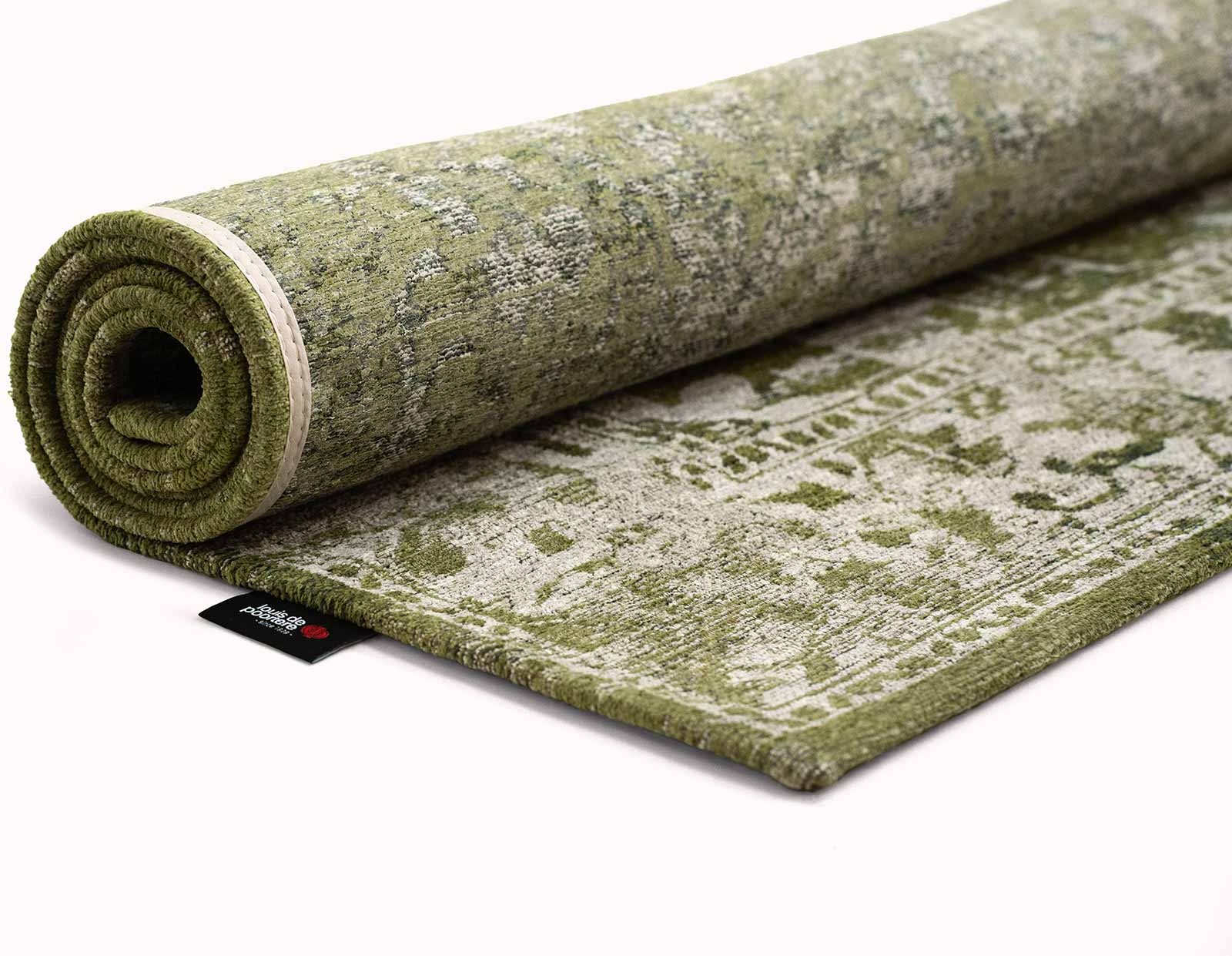 Louis De Poortere teppich Antiquarian Tabriz 9645 Olive Wood roll