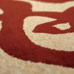Louis De Poortere teppich Craft Ribbon 9847 Imperial Red zoom 4