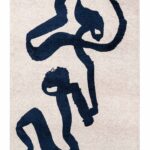 Louis De Poortere teppich Craft Ribbon 9849 Sea Ink