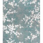 Louis De Poortere teppich Sakura 9850 Sakura Lake Blue
