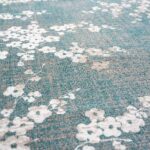 Louis De Poortere teppich Sakura 9850 Sakura Lake Blue zoom
