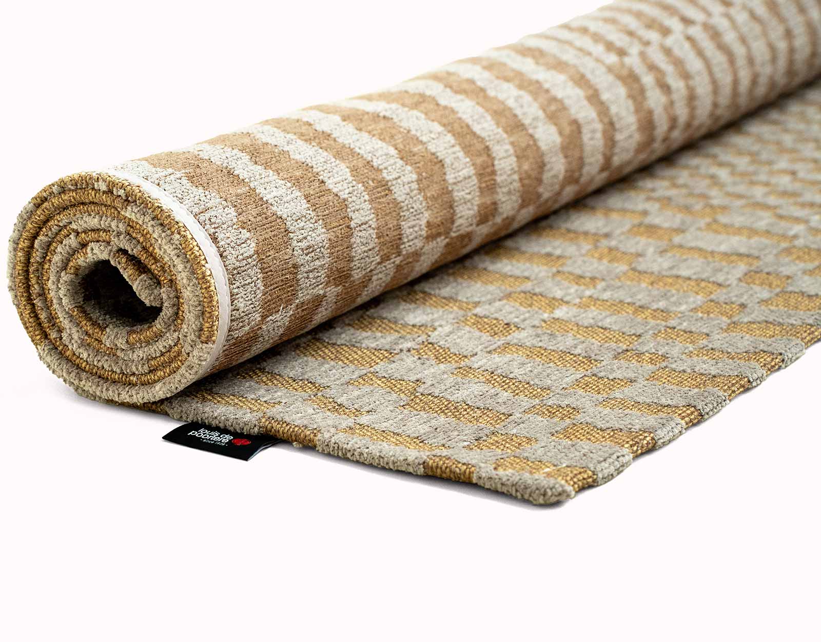 Louis De Poortere teppich Structures Berber 9648 Erg roll