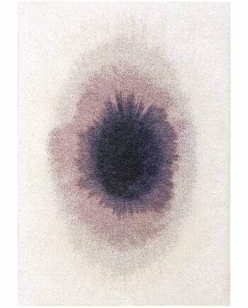 Louis De Poortere teppich Meditation 2101 Drop Purple Smoke